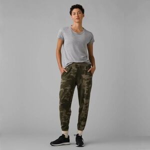 Prana Cozy Up Ankle Pant Sage Camo NWT